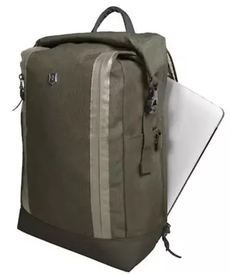 Victorinox Altmont Classic Rolltop Laptop Backpack In Green • $75