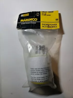 Marinco 30A 125v Circuit Tester  9030  3-wire Locking  • $22.50