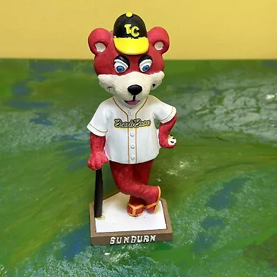 Sunburn Traverse City Beach Bums Baseball Bear Mascot Bobblehead Defunct Team • $49.99