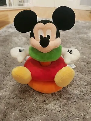 Disney Parks Disney Baby Mickey Mouse Plush Soft Toy Ring Stack  • £8.99