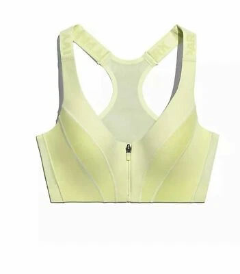 $74.04 • Buy Ivy Park X Adidas Ivy Zip Bra Yellow Tint GS0349