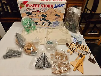 Vintage MARX 1991 Marx Desert Storm AIR WAR Play Set - 4791 ~ GREAT CONDITION! • $145