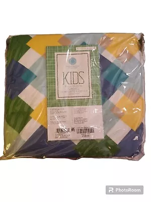 Martha Stewart Kids Full/Queen Flannel Comforter Cover Set • $60