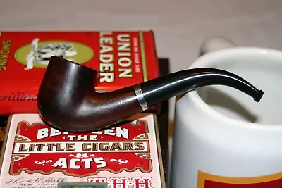 Early Frank Medico VFQ Full Bent Pocket Vintage Estate Pipe Restored! • $30.39