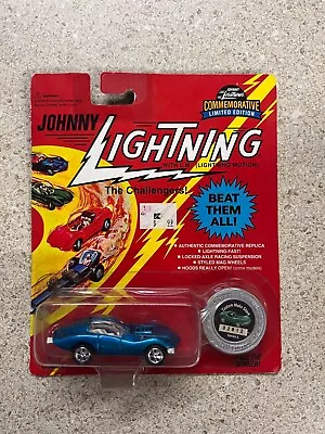 Johnny Lightning The Challengers Custom Mako Shark Blue Diecast New • $10.49