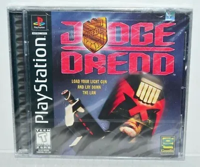 Judge Dredd (Sony PlayStation 1 1998) PS1 PSOne PSX 2 3 NEW SEALED RARE • $200