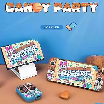 GeekShare Protective Case For Nintendo Switch/SwitchOLED And JoyCon Candy Party • $14.29