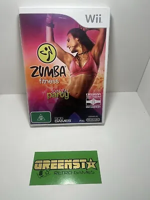 Zumba Fitness- Nintendo Wii 🇦🇺 Seller Free And Fast Postage • $6.49