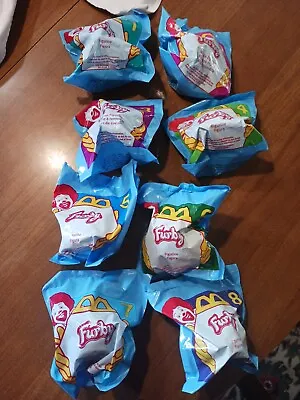 1998 McDonalds Furby Happy Meal Toys Complete Set Of 8 Never Opened • $14.50