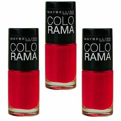 Maybelline COLORAMA NAIL POLISH - 15 RED • £3.75