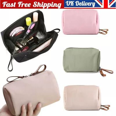 Makeup Bag Purse Travel Cosmetic Makeup Pouch Small Mini Portable Handbag Bag • £3.95