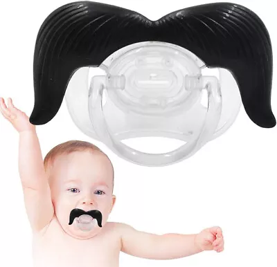 Halloween BIG BLACK MOUSTACHE DUMMY Joke Baby Kids Child Costume Scary Spooky • $7.41