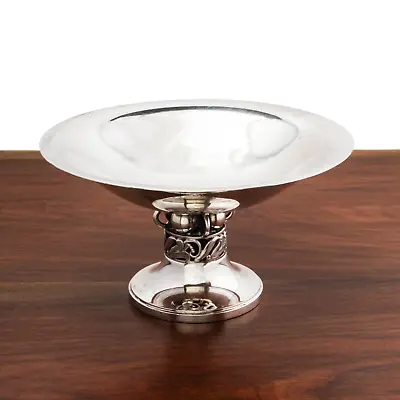 Durham Mid-century Modern Sterling Silver Jensenesque Style Footed Bowl No Mono • $594.50