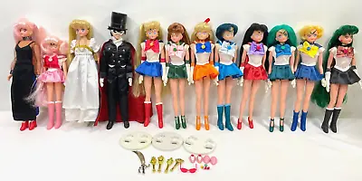 Lot Of 12 - Pretty Guardian Sailor Moon Doll Set Irwin Vintage 2000 Anime Barbie • $899.99