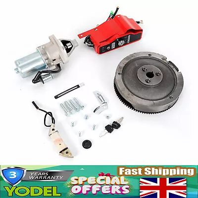 Electric Starter Motor Start Kit Engine Flywheel For Honda GX390 13HP  11HP • £73.95