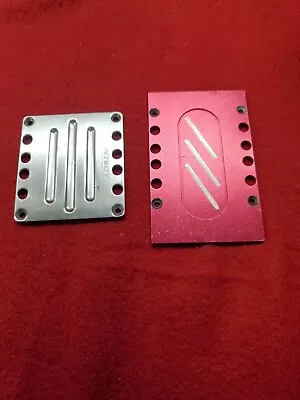 Team Integy/Red Dynamite Center Type II Skid Plates For E/T-maxx  • $10