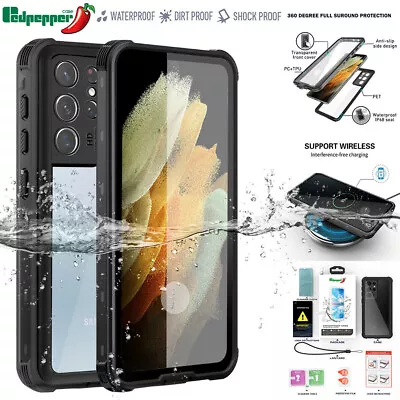 For Samsung Galaxy S23 S22 S21 S20 S10  Plus Ultra Waterproof Full Cover Case UK • £14.59