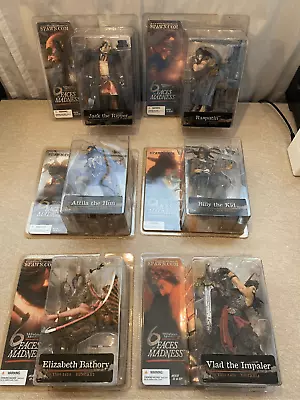 McFarlane's Monsters III 6 Faces Of Madness COMPLETE SET-2004 Action Figure • $295