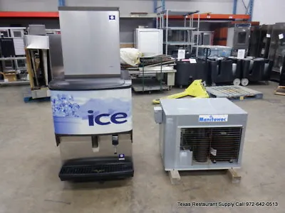 $3900 • Buy Manitowoc IB0824YC 800 Lbs Ice/Water Dispenser Machine With Remote Unit