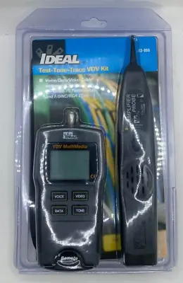 Ideal Test-Tone-Trace VDV Kit All-in-one Cable Testing Solution Tester 33-866  • $129.99
