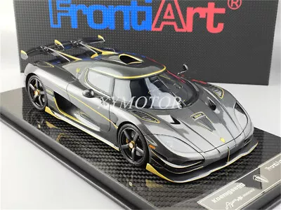 FrontiArt 1:18 Koenigsegg Agera RS Golden Phoenix Diecast Model Car Limited 500 • $529.60