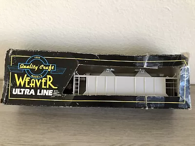 Weaver O Scale Hopper 34’ Covered Hopper Undecorated • $10