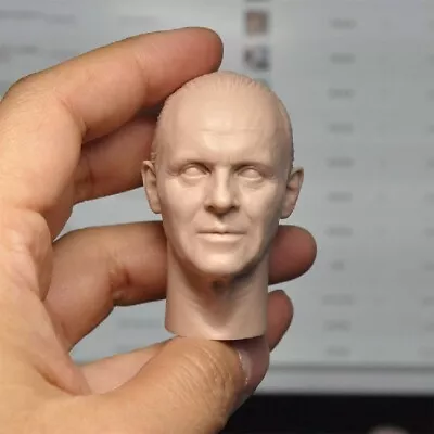 1:6 Hannibal Anthony Hopkins Head Sculpt Carved For 12'' Male Action Figure Body • £13.85