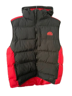 £62.16 • Buy Dickies Mac Tools Black Red Hooded Puffer Padded Gilet Body Warmer Jacket Men XL