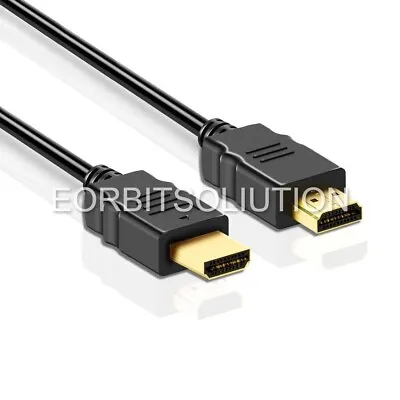 For BLURAY 3D DVD HDTV PS3 XBOX LCD HDTV BK 6FT HDMI Cable Cord 1.8M 1080P 720P • $7.99