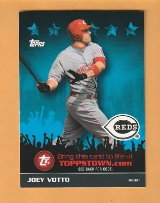 Joey Votto Cincinnati Reds 2009 Topps Topps Town #TTT57 8A • $2.50