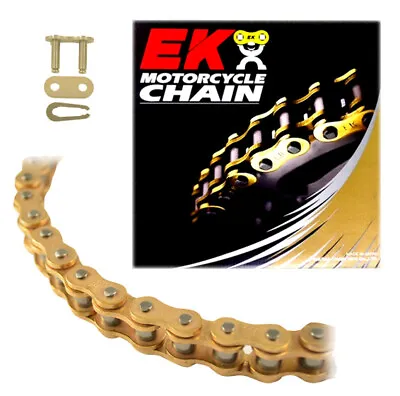 EK 420SH Heavy Duty Gold MX Race Motorcycle Chain (Clip Master) - 106 Links • $34.82