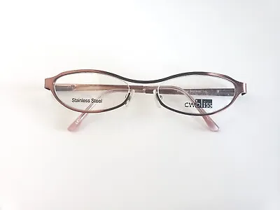 C.W BLISS KENMARK Fantasia CO Cocoa Cat Eye Womens Eyeglasses Frames 54-18-140 • $15.99