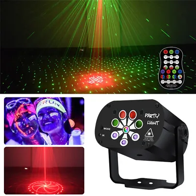 120 Patterns Laser Stage Lighting RGB LED USB Projector Light Party Disco Lamps • $24.99