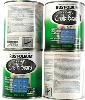 NEW 1 Can RustOleum 30 Oz Chalkboard CLEAR  Writeable Erasable Finish  FREES&H • $19.99