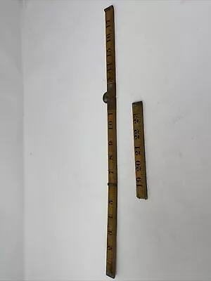 Rabone Wood & Brass Folding Ruler No.1167 23” • $20.93