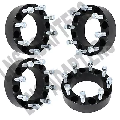 4pcs 8x6.5 Wheel Spacers 9/16  Studs | Fits Ford F250 F350 Trucks Dually Offroad • $140.75