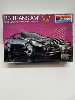 Vintage Model Car Kit Monogram Factory Sealed NOS 1983 Trans Am • $9.95