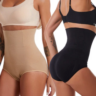 £2.98 • Buy Womens Magic High Waist Slimming Knickers Briefs Firm Tummy Control Underwear