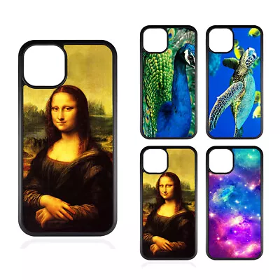 Mona Lisa Sea Turtle Sublimation Plate Phone Case Fit For IPhone 15  14+ &S23+ • $9.89