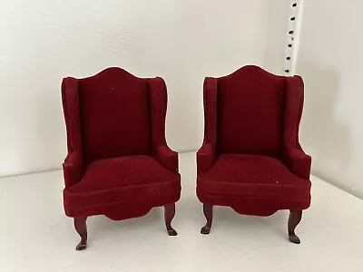 Concord Dollhouse Miniature Upholstered Chairs  • $18.99