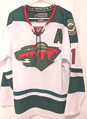 $37.75 • Buy Reebok Minnesota Wild Zach Parise Jersey Official NHL CCM 50 Rbk