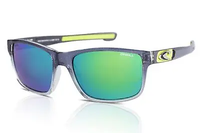 O'Neill Sunglasses Polarised Convair 2.0 108P Matte Grey/Lime Mirror • $83.81