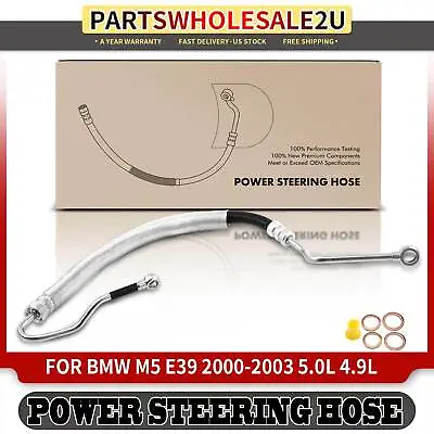 Power Steering Pressure Line Hose Assembly For BMW E39 M5 2000 2001 2002 2003 • $43.99
