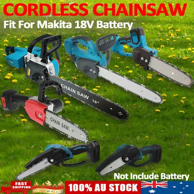 Cordless Electric 4-16 INCH Chainsaw Wood Saw Cutter Saw For Makita 18V Battery • $49.99