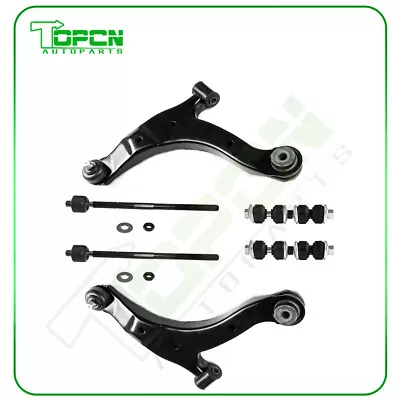 6x Front Lower Control Arm Inner Tie Rod End Sway Bar For 2000-2002 Dodge Neon • $71.19