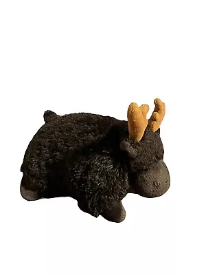 Pillow Pets Chocolate Moose PeeWee Stuffed Animal Plush Pillowpets Pee Wee • $12