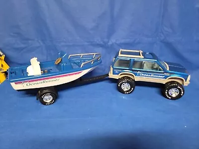 Vintage Nylint Ocean Runner Explorer Including Boat With Trailer • $34.50