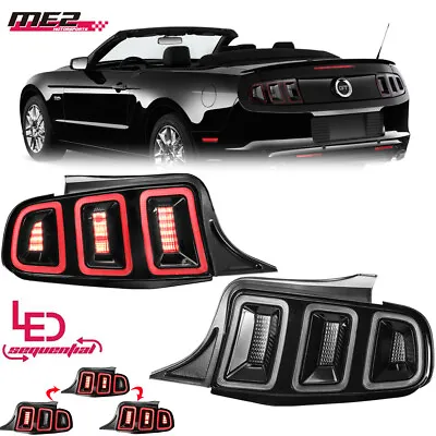 LED Sequential Tail Lights For 2010-2014 Ford Mustang Turn Signal Brake Lamps • $399.99