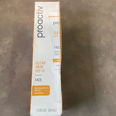 Proactiv Clear Skin Face Sunscreen For Acne Prone Skin - SPF 30 - 1.5 Fl Oz • $12.99