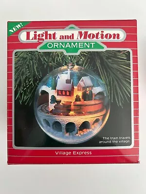 1986 Hallmark Light & Motion Ornament- Village Express - Holiday Magic • $29.99